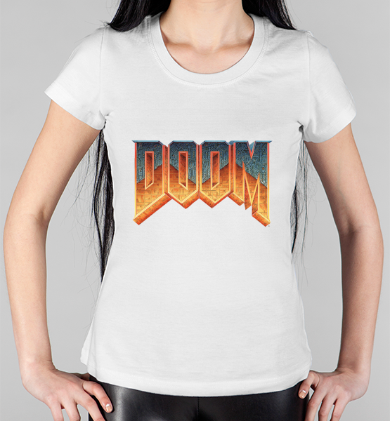 Женская футболка "Doom"