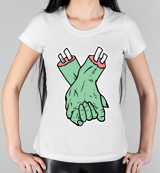 Женская футболка "Hands Together"