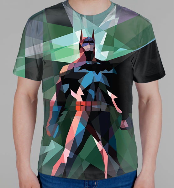 Мужская 3D футболка "Batman Art"