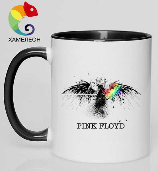 Кружка хамелеон "Pink Floyd (орел)"