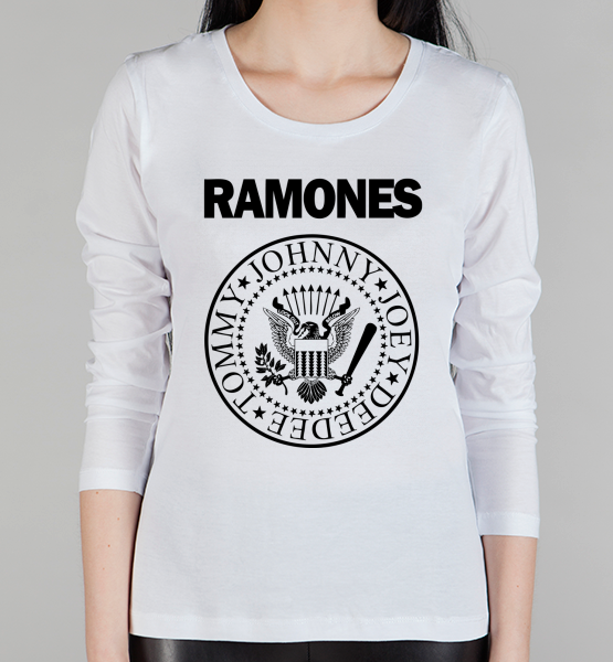 Женский лонгслив "Ramones"