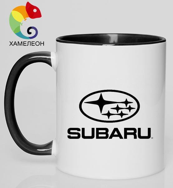 Кружка хамелеон "Subaru"