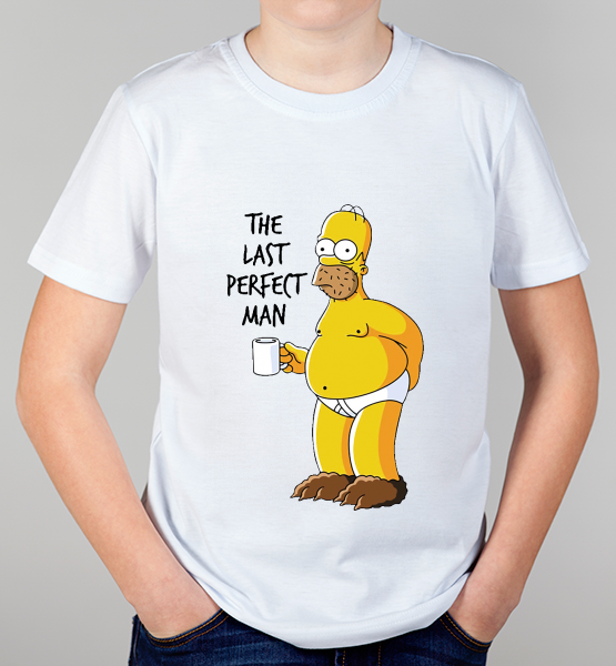 Детская футболка "Гомер - последний мужчина"