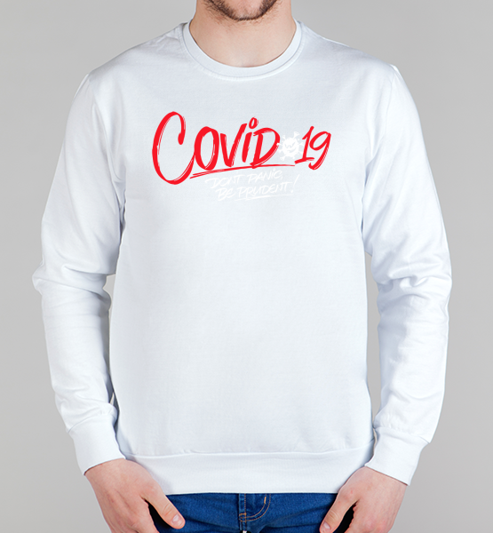 Мужской свитшот Covid 19
