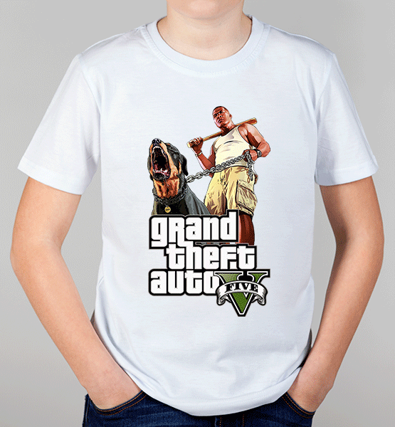 Детская футболка "GTA5!"