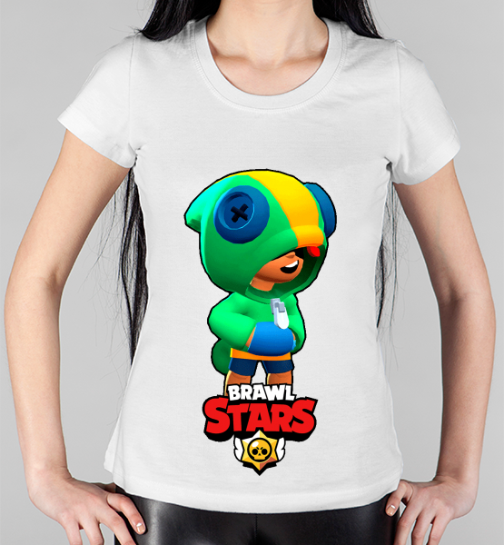 Женская футболка "Brawl Stars Leon"