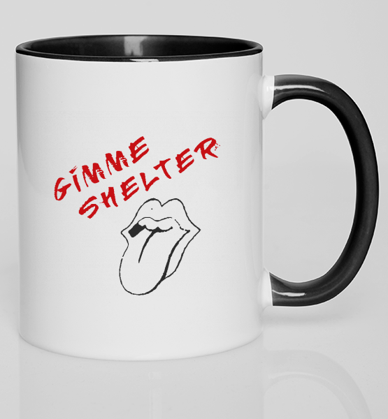 Цветная кружка "Gimme Shelter"