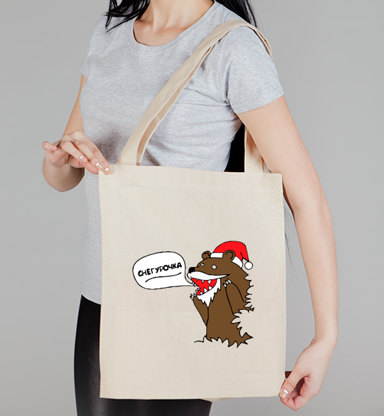 Сумка "Медведь (снегурочка)"