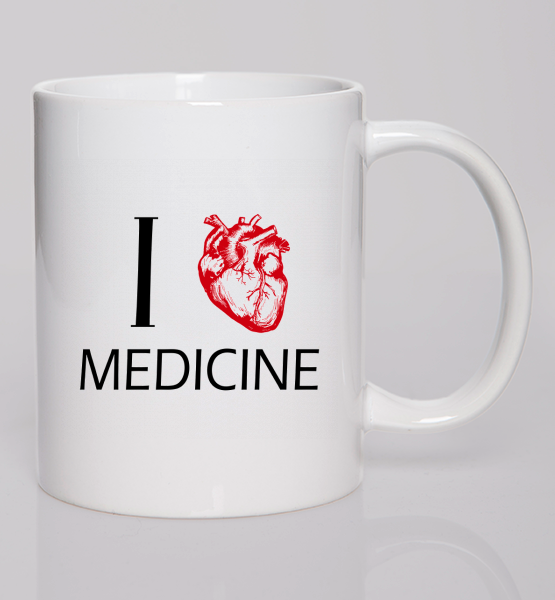 Кружка "Я люблю медицину"