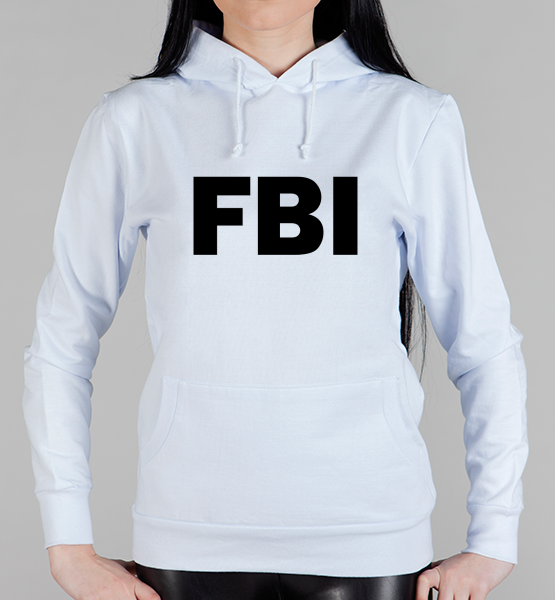 Женская толстовка "FBI"