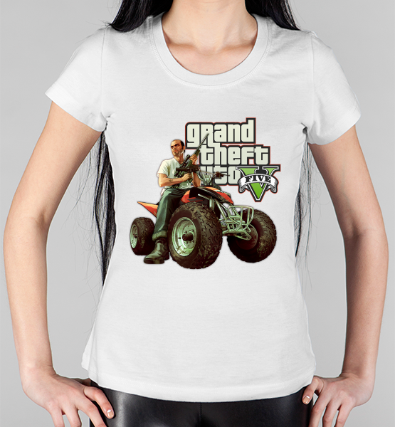 Женская футболка "GTA5!"