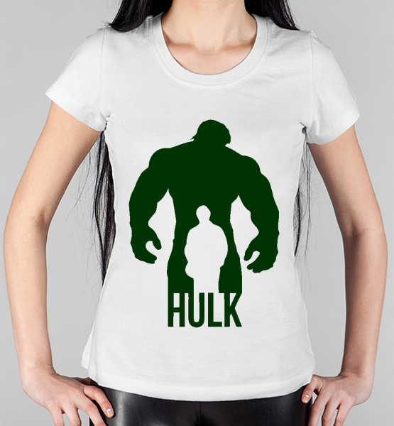 Женская футболка "Hulk Халк"
