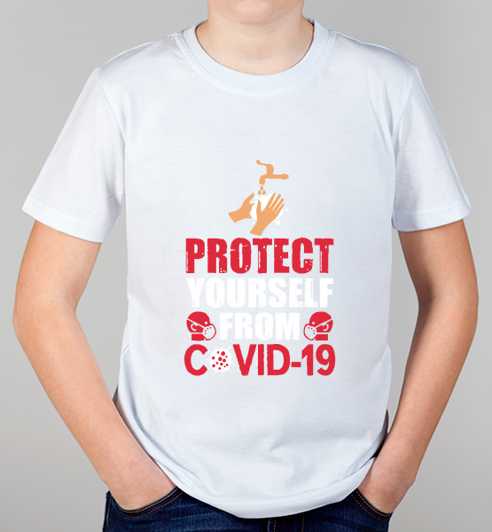 Детская футболка Protect yourself