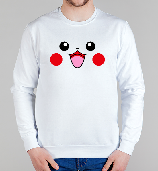 Мужской свитшот Пикачу