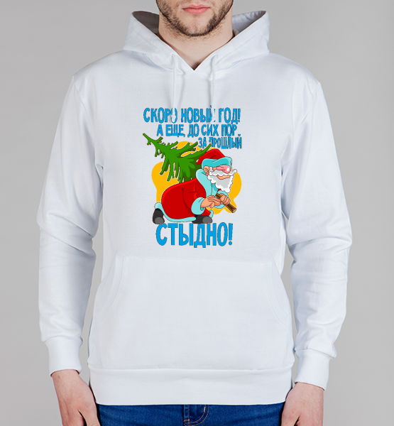 Толстовка "За прошлый новый год стыдно!"