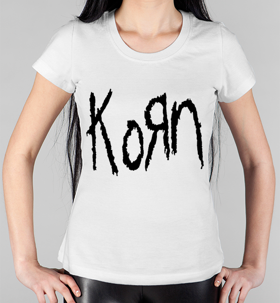 Женская футболка "Korn"