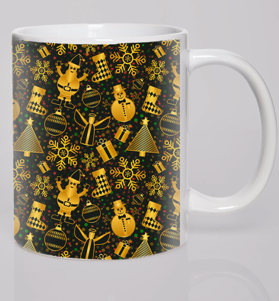 3D кружка New year 3D