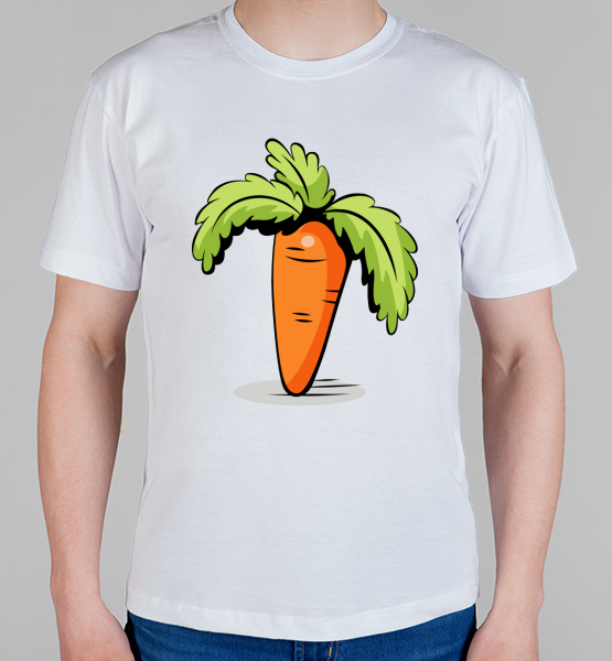 Парная футболка "Зайка - морковка"