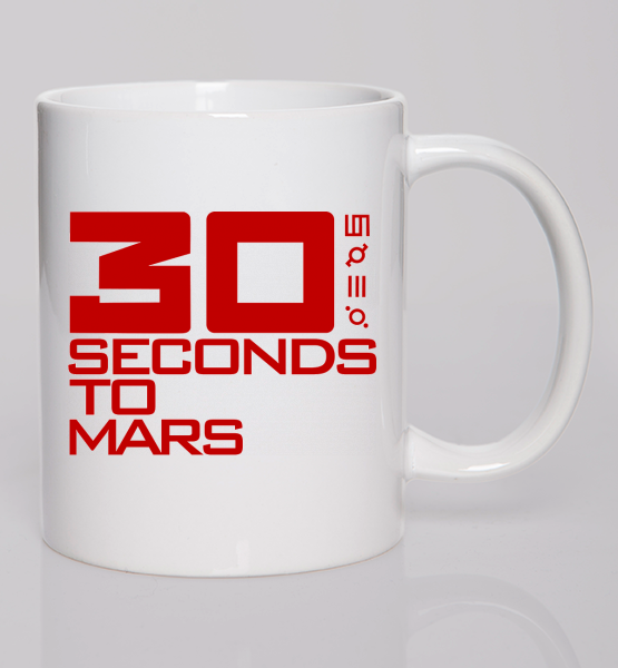 Кружка "30 seconds to mars 3"