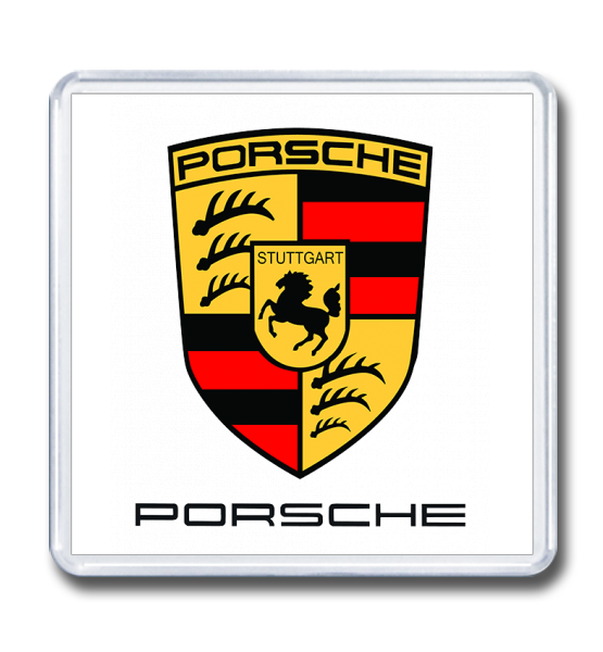 Магнит 65×65 "Porsche"