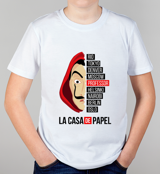Детская футболка "Le casa de papel 2"