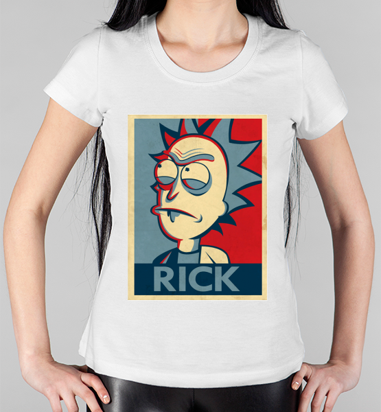 Женская футболка "Rick (Рик)"