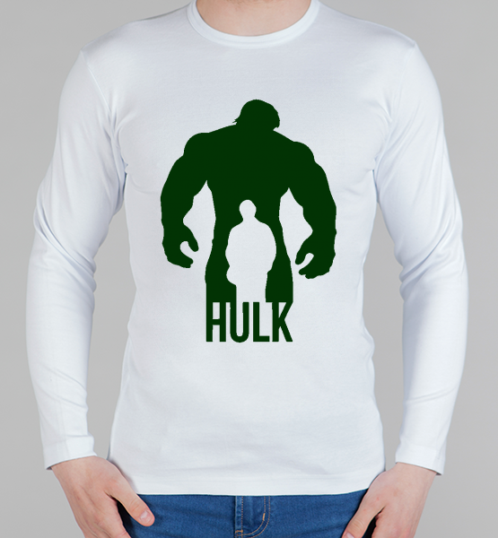 Мужской лонгслив "Hulk Халк"