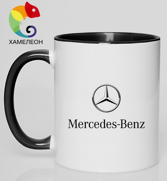 Кружка хамелеон "Mercedes benz"