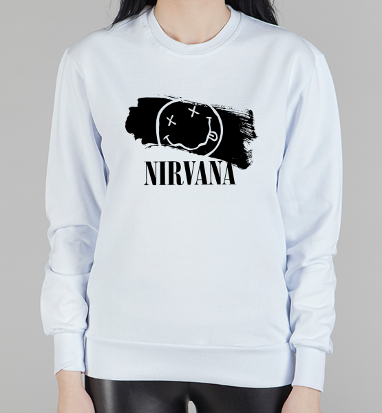 Женский свитшот "Nirvana / Нирвана "