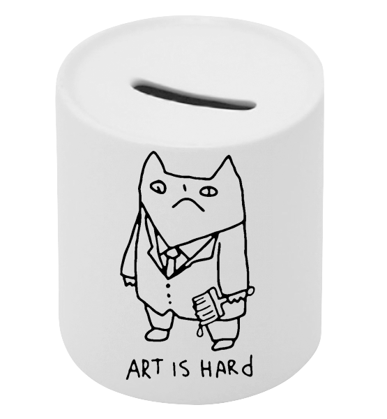 Копилка "Art is Hard"