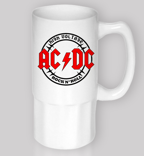 Пивной бокал "AC/DC"