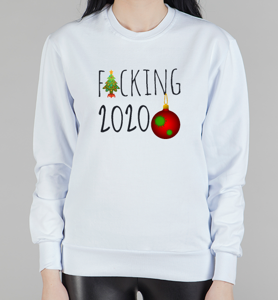 Женский свитшот "F.cking 2020"