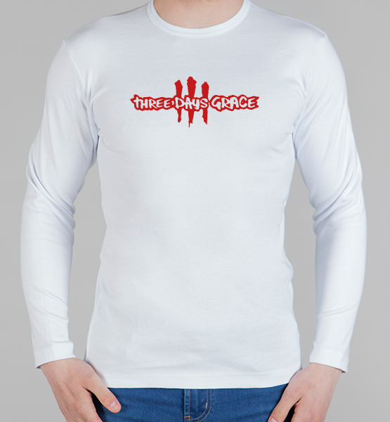 Мужской лонгслив "Three Days Grace #3"
