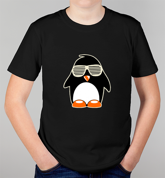 Детская футболка "Пингвинчик"