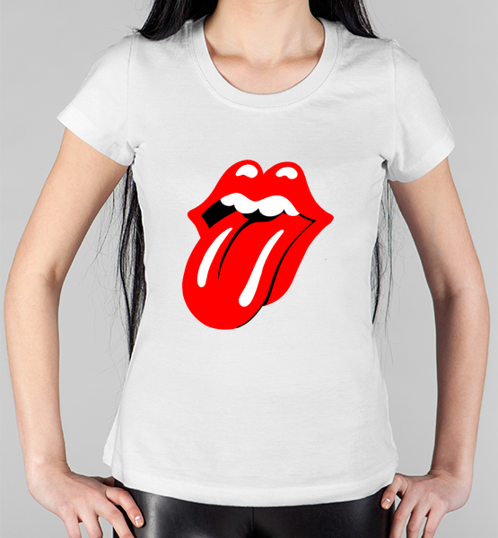 Женская футболка "The Rolling Stones (Язык)"