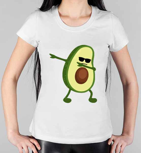 Женская футболка "Авокадо Дэп"
