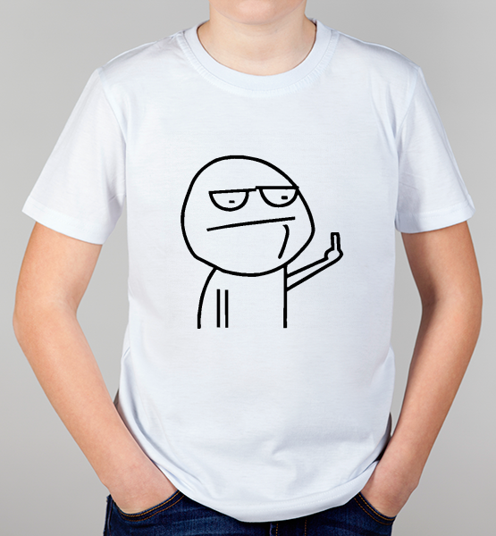 Детская футболка "Иди Нафиг!"