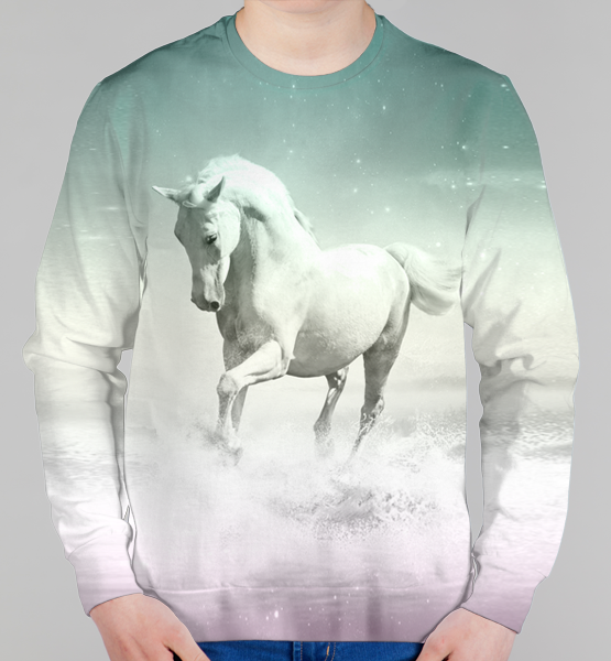 Детские 3D свитшот "Лошадь"
