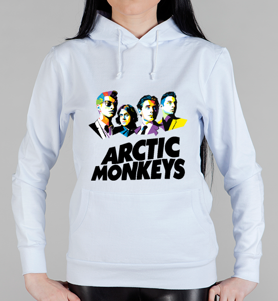 Женская толстовка "Arctic monkeys (поп-арт)"