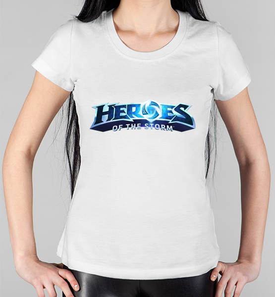 Женская футболка "heroes of the storm"