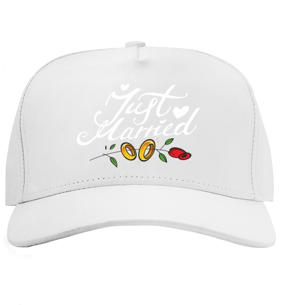 Кепка Just married (wedding rings)