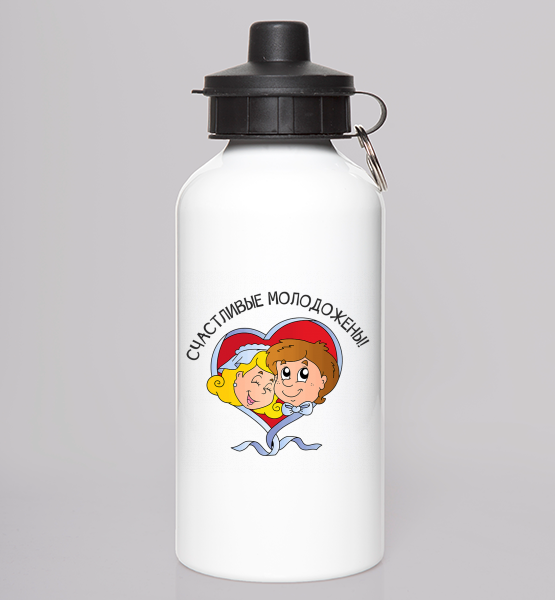 Фляга "Счастливые молодожены"