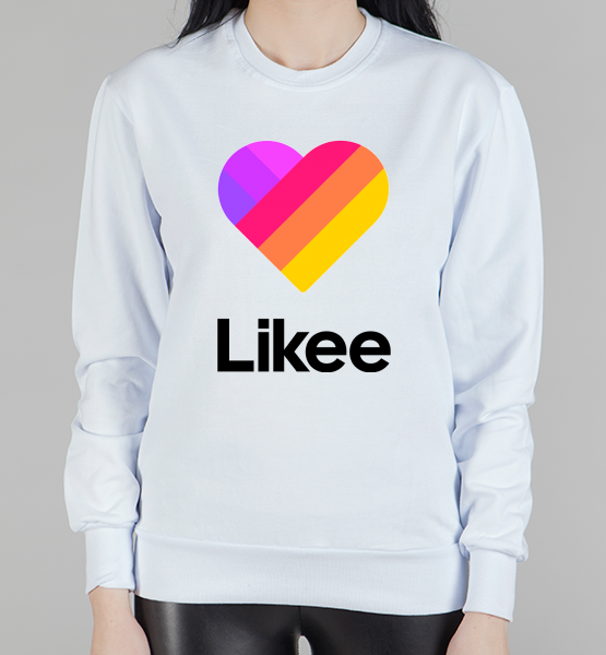 Женский свитшот "Лайк"