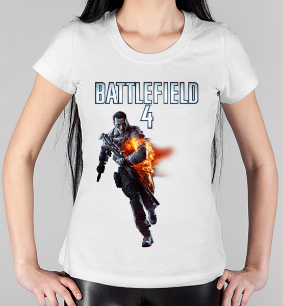 Женская футболка "Battlefield 4"