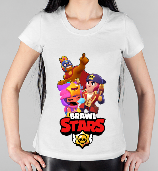 Женская футболка "Brawl Stars Герои 2"