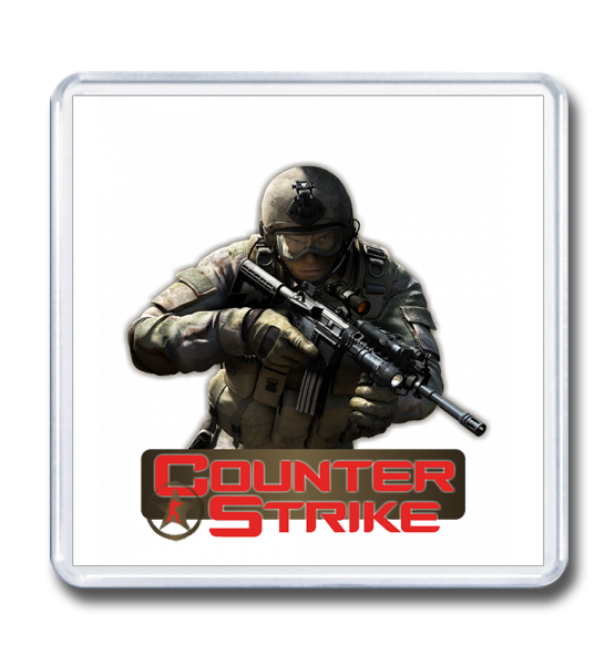 Магнит 65×65 "CS (Counter Strike)"