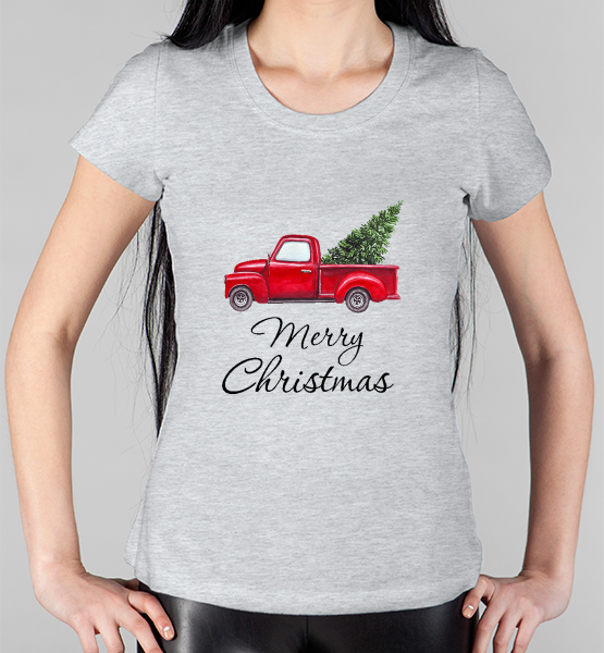 Женская футболка "Merry Christmas 2022"