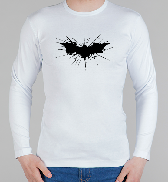 Мужской лонгслив "Темный рыцарь"