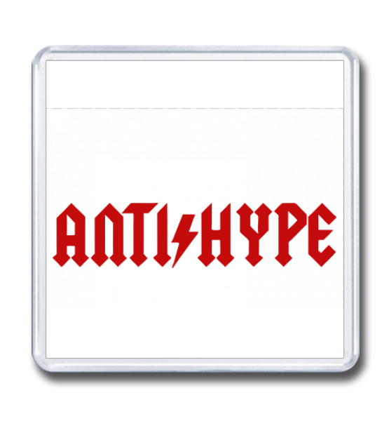 Магнит 65×65 "Antihype (Антихайп)"