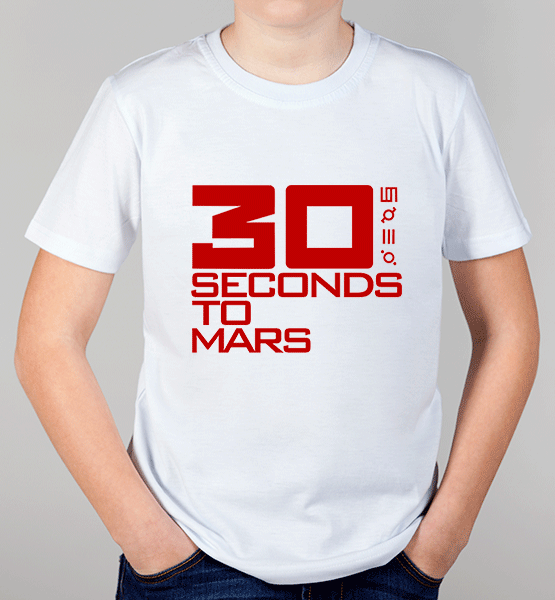 Детская футболка "30 seconds to mars 3"